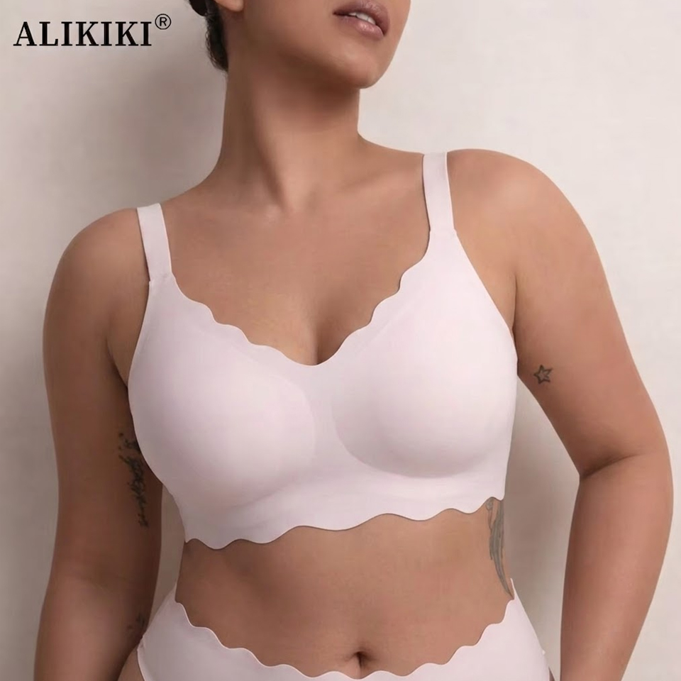 Bralette Wireless Soft - حمالة صدر لاسلكية مريحة بدون خياطة،