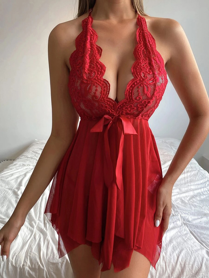 ملابس داخلية مثيرة للنساء، ملا - مراجعة Lace Teddy Lingerie وسعره