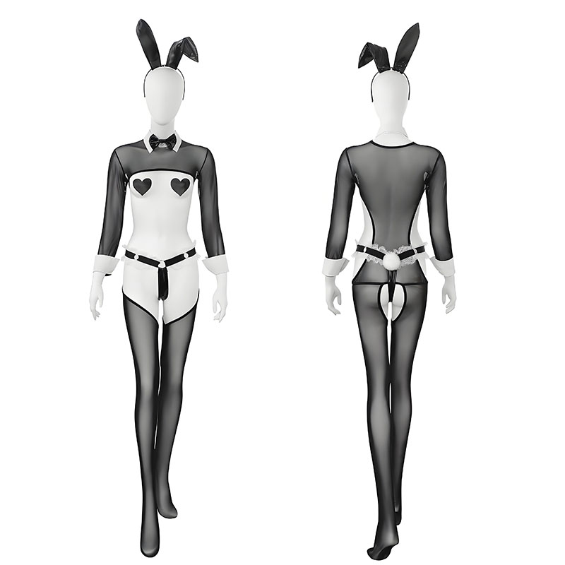 زي خادمة أنيمي شبكي مثير، ملاب - مراجعة Garter Belt Set وسعره