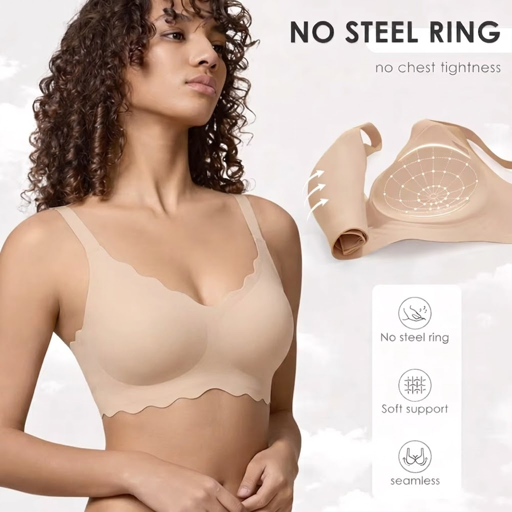 حمالة صدر لاسلكية مريحة بدون خ - مراجعة Bralette Wireless Soft وسعره